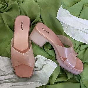 Women's Cross Strap Heels